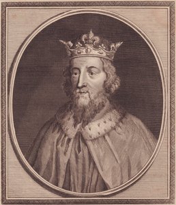 Alfred Great (849-889), Wessex Kralı, Birleşik Krallık, John Goldar tarafından bakır gravür (1729-1795) portresi by Unbekannt Unbekannt
