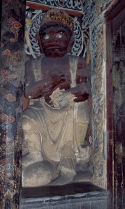 Datong yakınlarındaki Yungang Manastırı