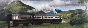 Furness Demiryolundaki Coniston Buharlı Motorlu Tren, Cumbria by Unbekannt Unbekannt