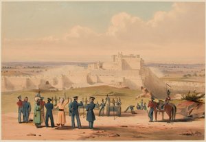 'Ghuznee'nin Fırtınası [sic]. Başkomutan ve Genelkurmay', 23 Temmuz 1839 (renkli taş)