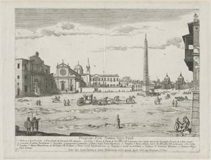"Roma şehrinin Locrum manzarası" by Lievin Cruyl