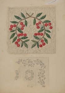 Yorgan, aplike. by Lillian Causey