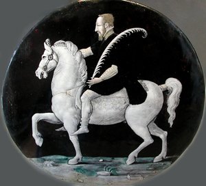 Fransa Kralı II. Henry at sırtında, 16. yüzyılın ortalarında. by Limousin