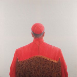 Kardinal, 2012 (tuval üzerine akrilik)