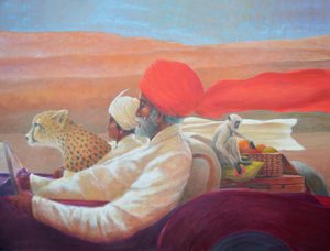 Hızlı maymun pikniği by Lincoln Seligman