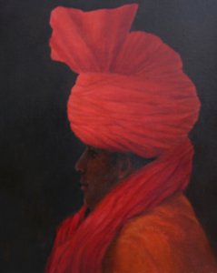 gülümseme ile portre by Lincoln Seligman