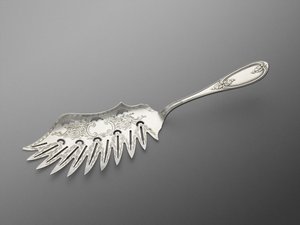 Makarna Bıçağı, c. 1857-1865 (gümüş) by Lincoln and Foss Haddock