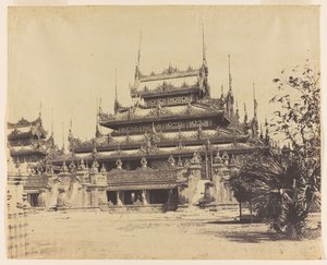 Amerapoora. Maha-Too-Lo-Bounghian Kyoung, 1855 (negatif mumlu kağıttan albüm baskısı)
