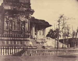 Tanjore: Büyük Pagoda, Dışa Bakan Giriş by Linnaeus Tripe