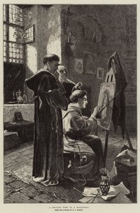 Manastırda Özel Bir Manzara by Lionel Charles Henley