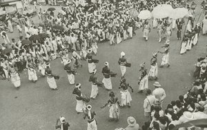 Perahera (s/b fotoğraf)