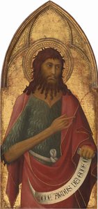 Aziz John the Baptist by Lippo Memmi