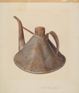 Ağızlı Yağ Tenekesi, c. 1938.