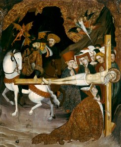 Çarmıha Gerilme Aziz Andrew Havari. Lluis Borrassa'nın tablosu (1360-1425)