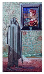 Kız ve Ölüm, 1916. by Léo Schnug