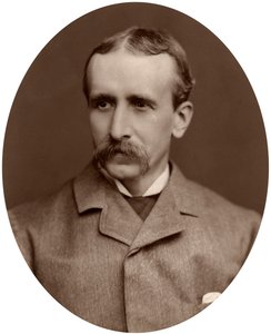 Briton Riviere, sanatçı ve Kraliyet Akademisyeni, 1882. by Lock and Whitfield