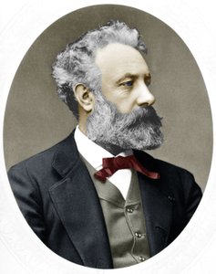 Jules Verne (1828-1905) Fransız romancı, 1877'de burada