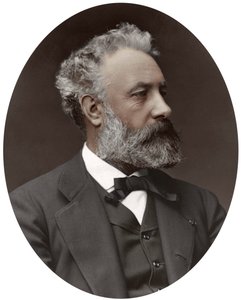 Jules Verne, Fransız romancı, 1877.