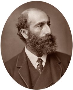 Philip Hermogenes Calderon, sanatçı ve Kraliyet Akademisyeni, 1882. by Lock and Whitfield