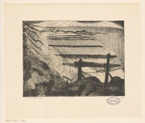 Domburg Plajı Plage de Domburg II (orijinal başlık) by Lodewijk Schelfhout (signed by artist)