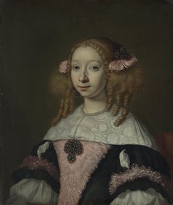 Adriana Jacobusdr Hinlopen by Lodewijk van der Helst