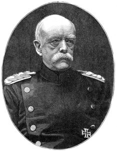 Otto von Bismark, 19. yüzyıl Alman devlet adamı, 1900.