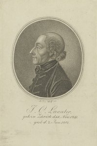 Şair ve fizyognomist Johann Kaspar Lavater