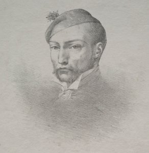 Theodore Gericault by Léon Cogniet