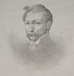 Theodore Gericault. by Léon Cogniet