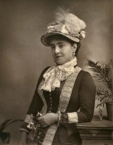 Adelina Patti, İtalyan opera divası, 1882.