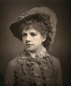 Alma Murray, İngiliz aktris, 1882.