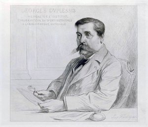 Georges duplesis by Leopold Flameng