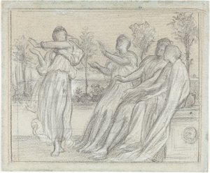 "Yunan Kız Dansı" Çalışması by Lord Leighton Frederic