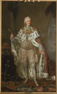 Adolphe Frederic de Suede - Portresi Adolph Frederick (1710-1771), İsveç Kralı, Pasch, Lorenz, Genç (1733-1805). Tuval üzerine yağlıboya. Boyut : 237x143 cm. Ulusal Müze Stockholm
