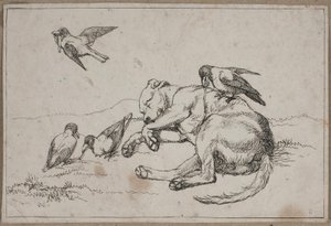 Bir köpeğin hayatından 9. Resim by Lorenz Frølich