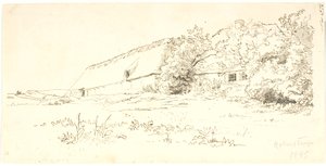 Çiftlik evi. Holmstrup by Lorenz Frølich