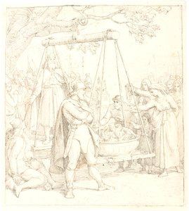 Kral Svend kurtarıldı by Lorenz Frølich