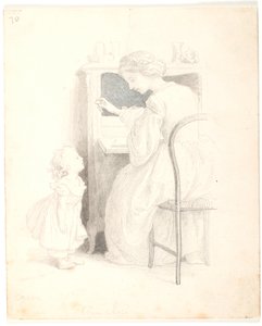 Lili bir sou için şarkı söyleyecek by Lorenz Frølich
