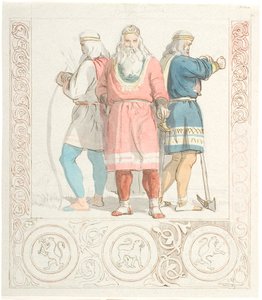 Ørvarodd, Holger Danske, Stærkodder by Lorenz Frølich