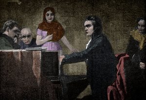 Ludwig van Beethoven Ay Işığı sonatını çalıyor - Lorenz Vogel