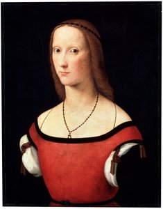 Kadın portresi, c1500-c1506 by Lorenzo Costa