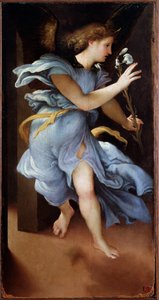 Müjde Meleği - Resim by Lorenzo Lotto