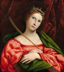 Aziz Catherine by Lorenzo Lotto