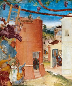 Kulede St Barbara, Christ-Vine ve Legend of Saint Barbara