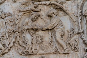Gideon sıkma yapağı, Jesse ağacından detay ve mesih kehanetleri, Yaratılış Hikayeleri, Lorenzo Maitani