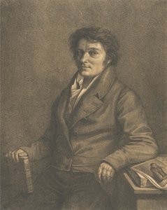 Aloys Senefelder (portreden sonra) by Lorenzo Quaglio