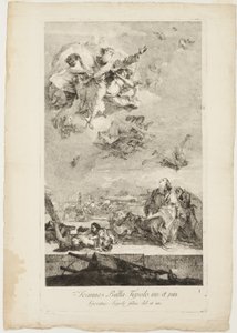 Aziz Thecla, Este Şehrindeki Vebanın Sonu İçin Dua Ediyor by Lorenzo Tiepolo