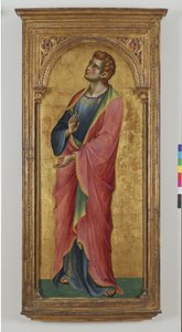 Aziz John Evangelist, 1355-57 by Lorenzo Veneziano
