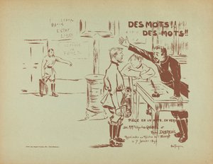 Sözler! Kelimeler!, 1896. by Louis Abel Truchet