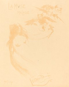 Hasta İlham Perisi, c. 1900. by Louis Abel Truchet